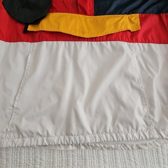 Southpole Windbreaker Pullover Men's XXL Red White Blue Packable Lightweight - Picture 8 of 16